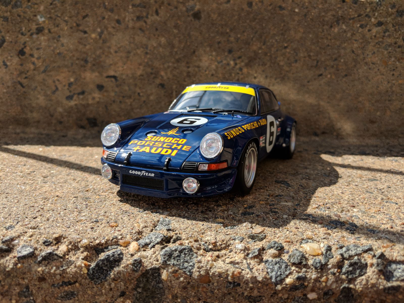 Illustration for article titled LaLD Car Week 2019 - Day 5, 1970s: 1973 Sunoco Blue Porsche 911 2.7RSR